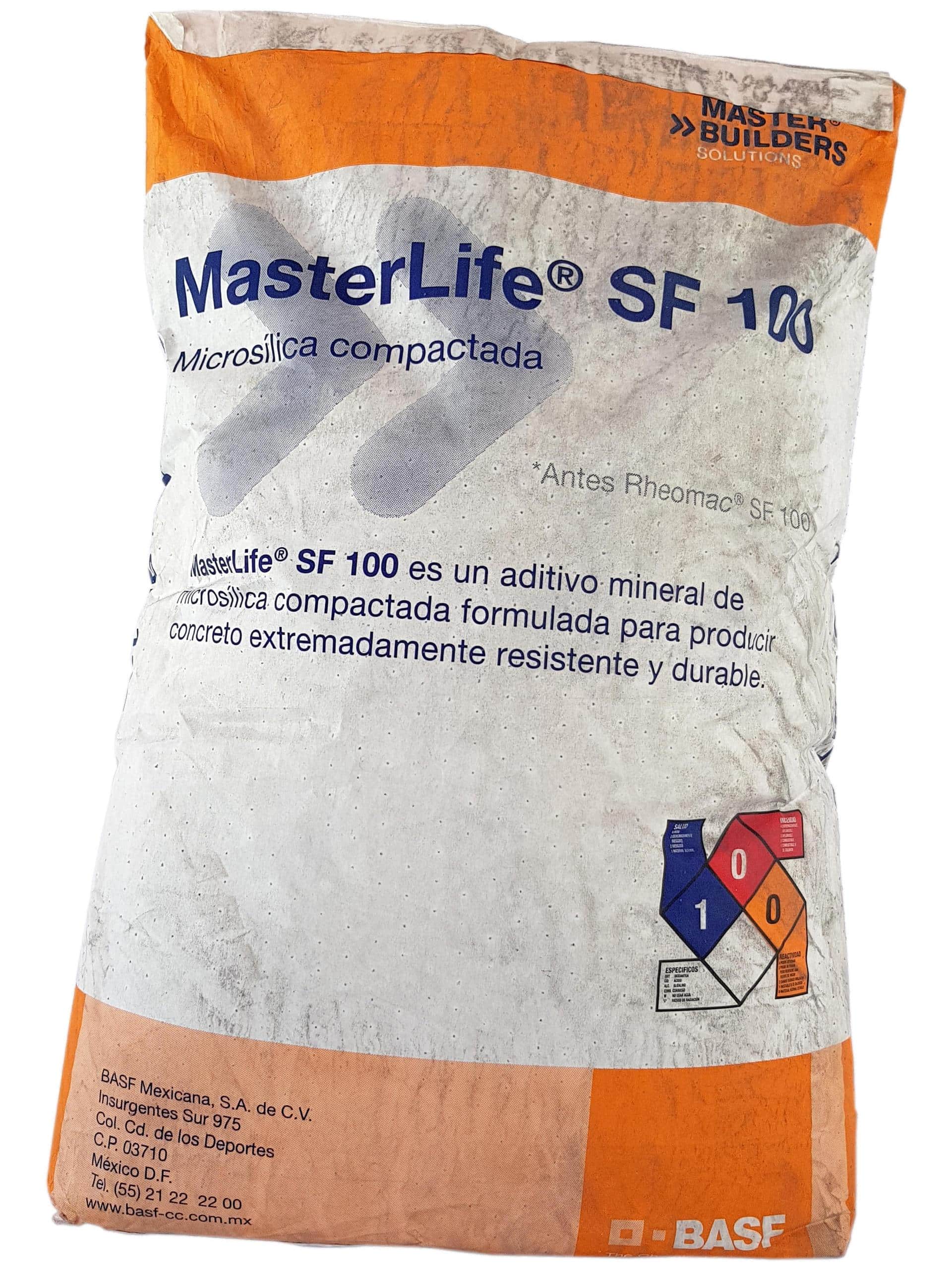 MasterLife SF 100 Phụ gia khoáng ô-xít silic hoạt tính